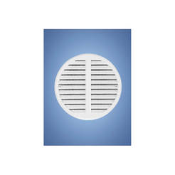 Ventilation grille VM ф125 - ф160 KS white HACO
