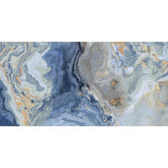 Granite tile Hypnos 60 x 120 x 0.7cm blue marble gloss R rectified (2.16 sq.m./carton)