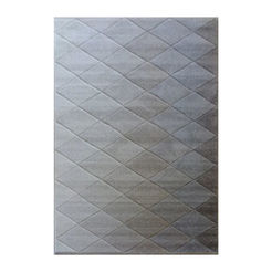 Soho carpet - 160 x 230 cm, gray-beige diamonds