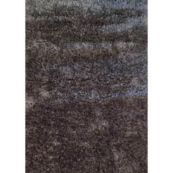 Carpet Shaggy luxury 160 x 230 cm polyester 40 mm velor coffee