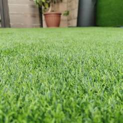 Artificial grass with drainage 3 colors, height 20 mm, density 16,000/m2