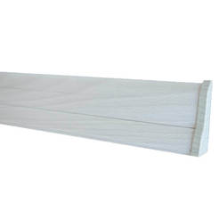 PVC Floor skirting 60 mm №121 2.5 m / piece Gray ash KORNER