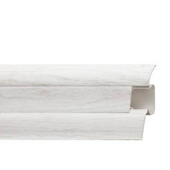 Floor skirting for laminate with cable ducts LM55-108, Aspen Oak 2.5m