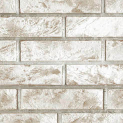 Facing PVC paneling beige brick Motivo 25 x 265 x 0.8 cm