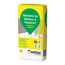Tile adhesive F600 STANDARD 25 kg WEBER