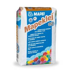 Tile adhesive 25 kg gray Mapekley Mapeklej