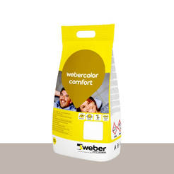 Webercolor comfort grout for joints up to 6 mm, waterproof 1 kg - G119 marble