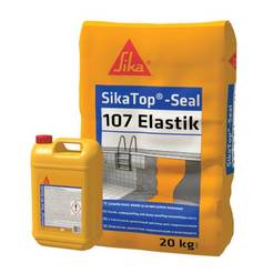 Двухкомпонентная гидроизоляция SikaTop Seal-107 Elastik 30 кг