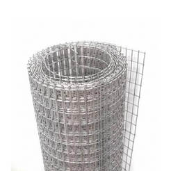 Galvanized mesh electrowelded opening 55 x 75mm, thickness 1.6mm, size 1.2 x 25m