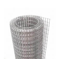 Galvanized mesh electrowelded opening 55 x 75mm, thickness 1.6mm, size 1.5 x 25m