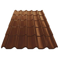 Metal roof 1.2 x 2.55 m - Classic RAL 8017