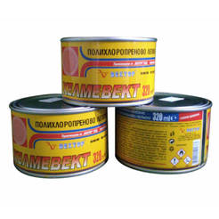 Adhesive for leather, rubber, textiles and cork HELMEVEKT 320ml metal box