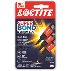 Моментальный клей 3x1 г Loctite Super Bond Power Gel Mini Trio