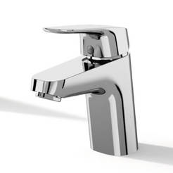 Washbasin faucet Ceraflex - with metal drain