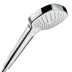 Hand shower 3 functions Croma Select E Vario chrome/white HANSGROHE