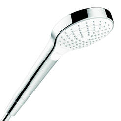 Hand shower 3 functions Croma Select S Vario chrome/white HANSGROHE