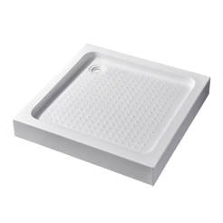 Acrylic shower tray, square 90 x 90 cm