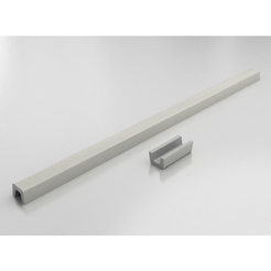 Threshold for shower cubicle straight 180 cm color #02 kitchen polymer marble