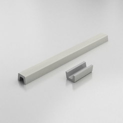 Threshold for shower cubicle straight 100 cm color #02 kitchen