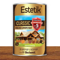 Oil-alkyd wood impregnant Bochemit Estetik Classic chestnut 1l