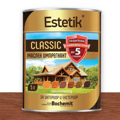 Oil-alkyd wood impregnant Bochemit Estetik Classic teak 5l