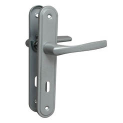 Ordinary door handle 70mm, Alanya gray, 2 pcs.