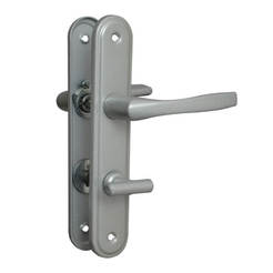 Service door handle right 70mm, Alanya gray