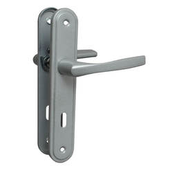 Ordinary door handle 90mm, Alanya gray