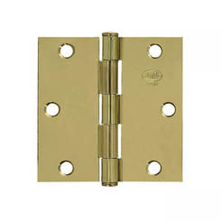 Hinges for rebated doors 75mm, brass 2 pcs./pack