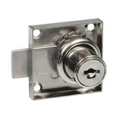 Lock with counter square model 1A, nickel