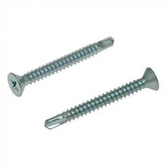 Self-tapping screw for metal 3.9 x 16mm with milling head and cross slot, blister pack 35pcs