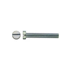 Screw for metal with metric thread - M3 x 16mm DIN84 galvanized, blister 40pcs