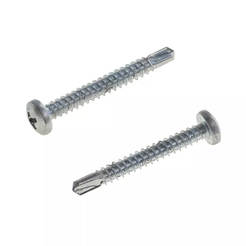 Self-tapping screw for metal 3.9 x 13mm with cylindrical head and cross slot, blister pack of 30