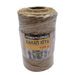 Natural jute twine 100g per spool