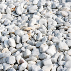 Decorative stones for the garden 10-30 mm White sky 20 kg