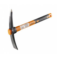 Pickaxe mini 500g with fiberglass handle