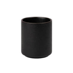 Cup for hot drinks f6.5 x 7.5cm ceramic black