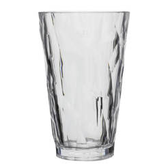 Plastic cup tall 300ml Diamont clear