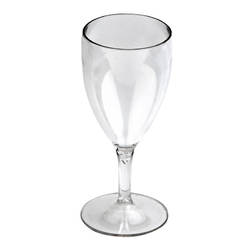 Plastic wine glass 230ml f7.4 x 16.8cm Premium