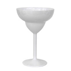 Plastic martini glass 350ml f11.8 x 17.5cm Premium white