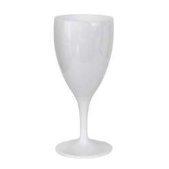 Plastic wine glass 320ml f8.2 x 18.5cm Premium white