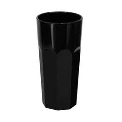 Plastic cup 360ml f7.5 x 14.8cm Premium black