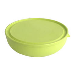 Round bowl with lid 2.7l PVC mix colors Plasto