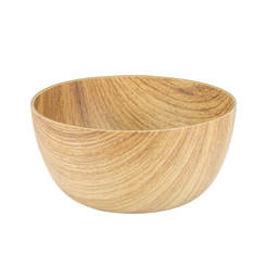 Round bowl f20 x 9.5cm 2l melamine in wooden pattern Willow buffet