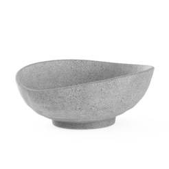 Bowl 24 x 20 x 8.8cm 1.1l Gray granite galaxy