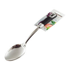 Metal serving spoon 34 cm, Monaco plastic handle