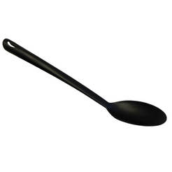 Serving spoon 34 cm Teflon coating, black