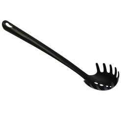 Spaghetti spoon 34 cm, Teflon coating, black