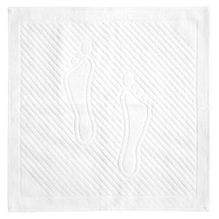 Towel Foot 50 x 50cm, 450g/sq.m 100% cotton, white