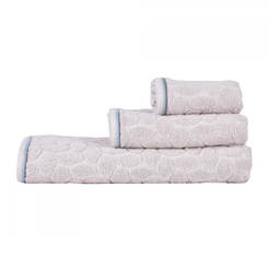 Bath towel 30 x 50 cm, 500 g/sq.m, 100% cotton Stone Ecru